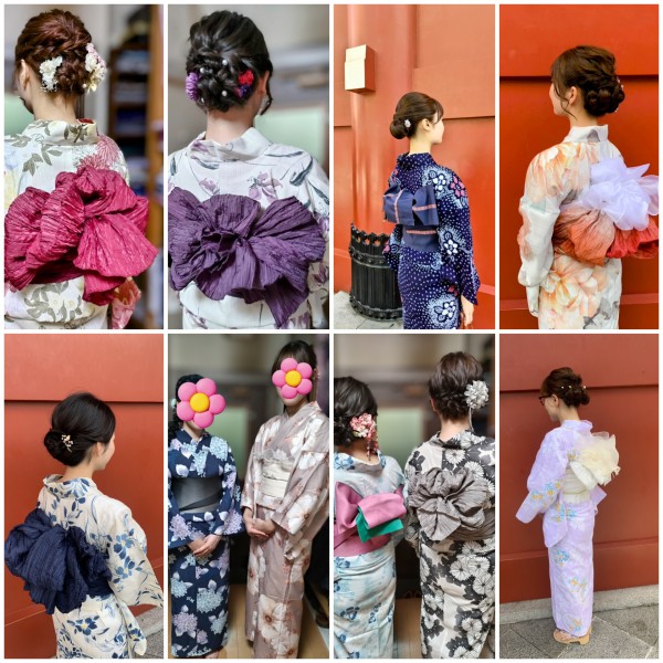 浴衣帯結びト゚ヘアセットサムネイル